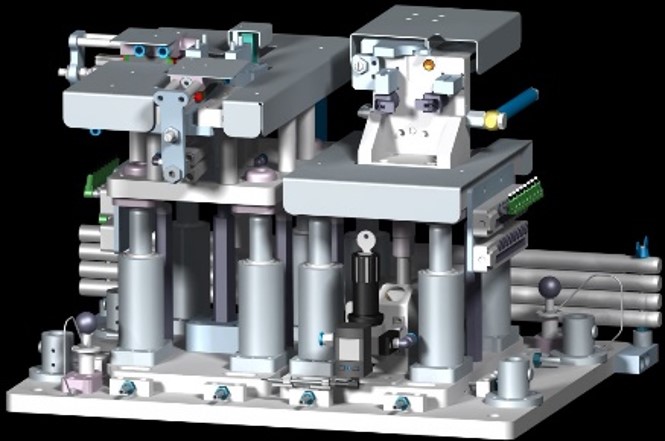 Part holding tool for Hot-Gas welding