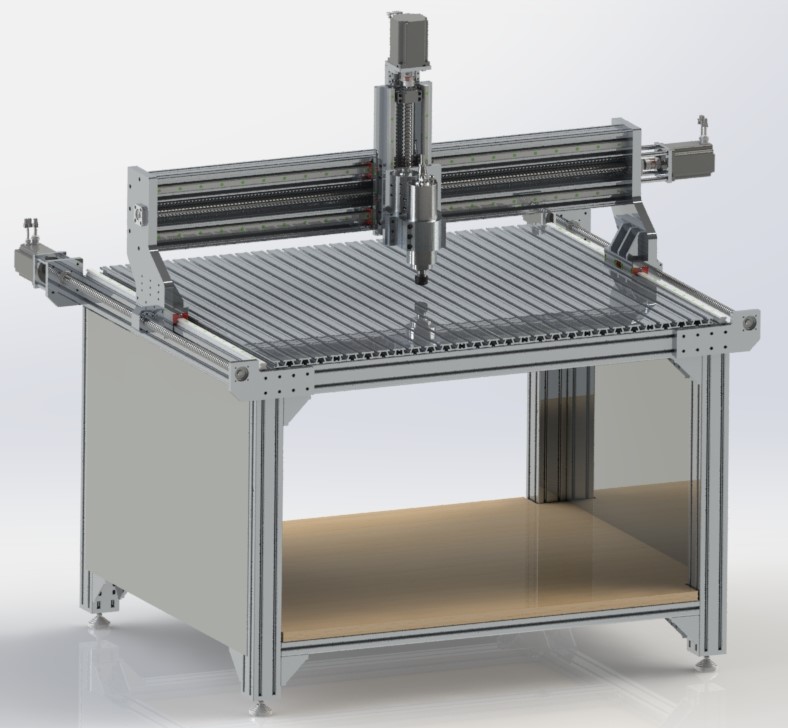 CNC router machine design